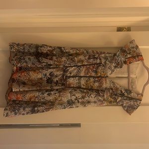 Floral short day dress